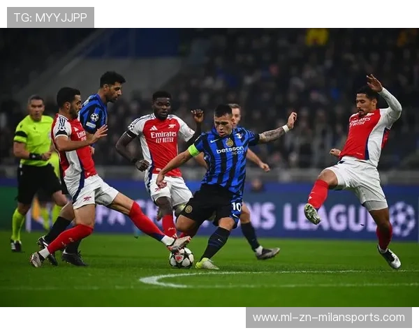 国际米兰后场连线顺畅，控制力很快压到对方一侧